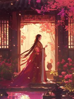 水仙辞镜月如霜